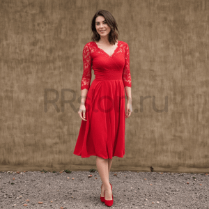 Подбор красного платья Peony Red